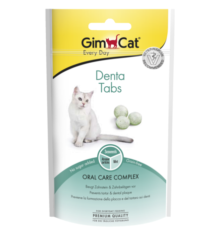 GIMCAT DENTA TABS skanėstai katėms 40g