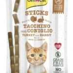 Gimcat GF Sticks Turkey&Rabbit skanėstas katėms 4vnt