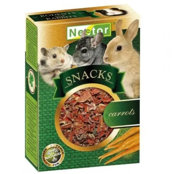 Nestor skanėstai graužikams džiovintos morkos