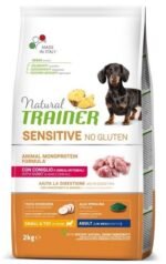 Natural Trainer sensitive mini adult RABBIT (su triušiena) sausas pašaras šunims