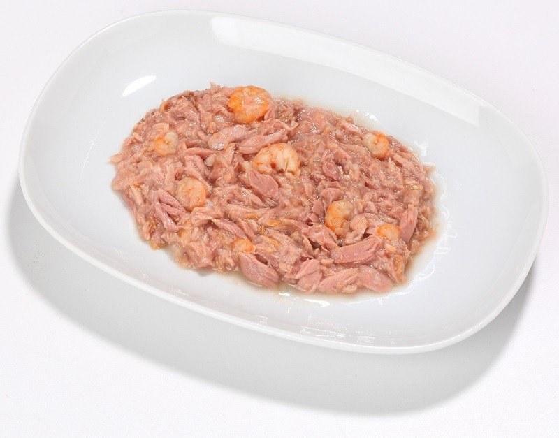 Almo Nature HFC Tuna&Shrimps šlapias maistas katėms