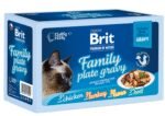 Brit Premium Cat konservai katėms filė padaže Family Plate (12×85 g)