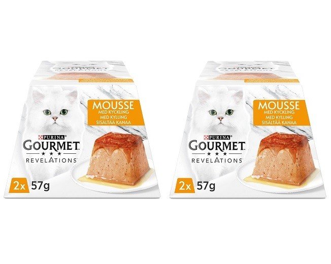 GOURMET Revelations Vištienos putėsiai su padažu 8 x 57g