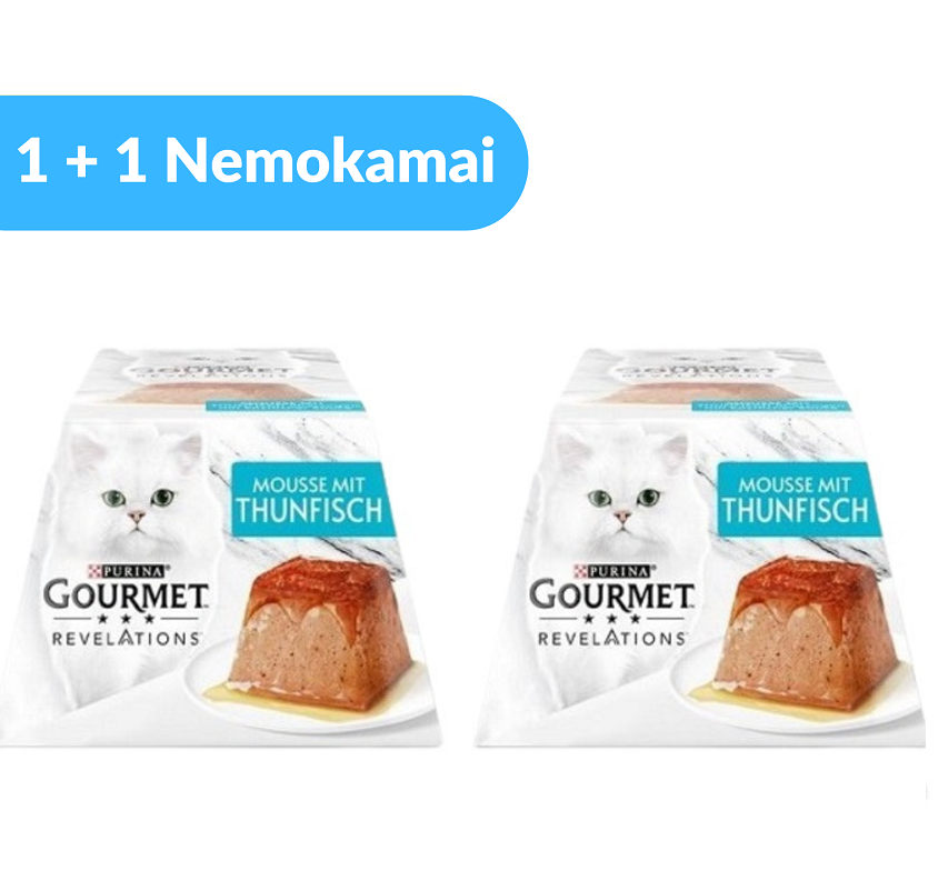 GOURMET Revelations Tuno putėsiai su padažu 8x57g