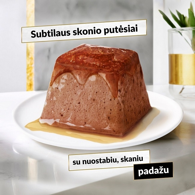GOURMET Revelations Jautienos putėsiai su padažu 8 x 57g