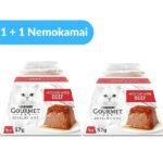 GOURMET Revelations Jautienos putėsiai su padažu 8 x 57g