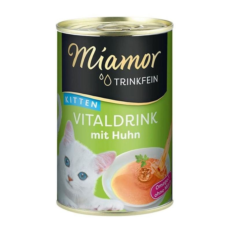 Miamor Trinkfein Vitaldrink kitten geriamieji konservai SU VIŠTIENA 135 ml