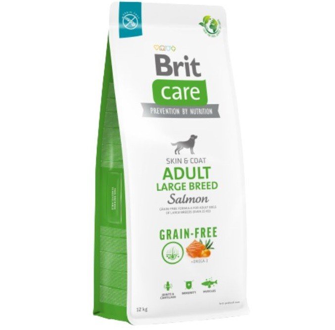 Brit Care GF Adult LB Salmon & Potato sausas pašaras šunims 3kg