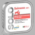 SOLO su lašiša - vieno baltymo konservai katėms ir šunims 300g