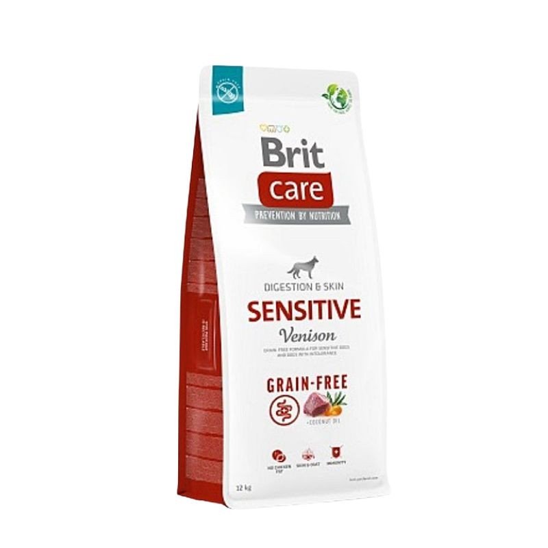 Brit Care GF Sensitive Venison&Potato sausas pašaras šunims 3kg
