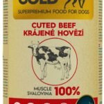 IRONpet Gold Dog Beef cut muscle jautienos raumens konservai šunims