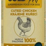 IRONpet Gold Dog Chicken cut muscle vištienos raumens konservai šunims