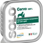 SOLO su elniena - vieno baltymo konservai katėms ir šunims 300g