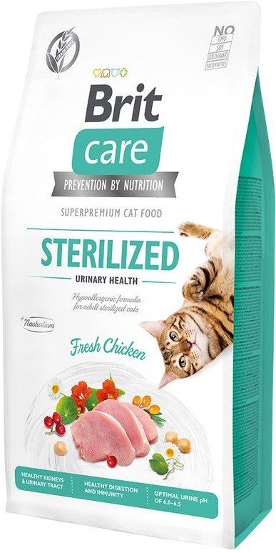 Brit Care Cat Sterilized sausas pašaras sterilizuotoms katėms 2kg