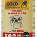 IRONpet Gold Dog Beef cut muscle jautienos raumens konservai šunims