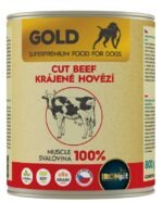 IRONpet Gold Dog Beef cut muscle jautienos raumens konservai šunims