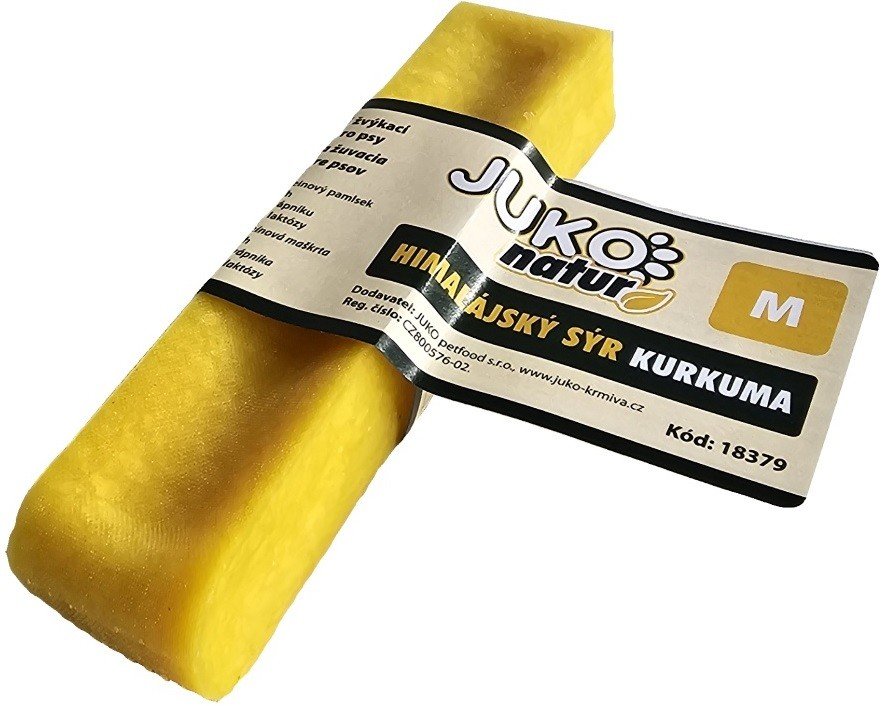 Juko Himalajų sūris su ciberžole skanėstas šunims M dydis