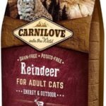 CarniLove Reindeer Adult Cat Energy & Outdoor sausas pašaras katėms