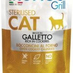 Monge Grill Sterilised Jelly konservai sterilizuotoms katėms su vištiena 85g