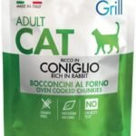 Monge Grill Adult Cat Rabbit in Jelly konservai katėms su triušiena 85g