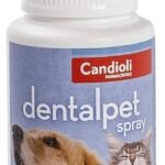 Candioli DentalPet 125 ml burnos purškalas su chlorheksidinu, šunims ir katėms,