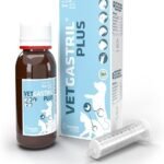 VET GASTRIL 50ml pašaro papildas, apsaugantis skrandžio gleivinę nuo rūgščių poveikio