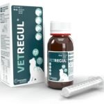 Vet Regul 50 ml šunims, katėms, šeškams ir graužikams.