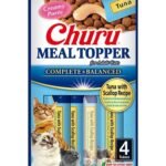 Churu Cat Meal Topper Tuna with scallop skanėstas katėms 56g