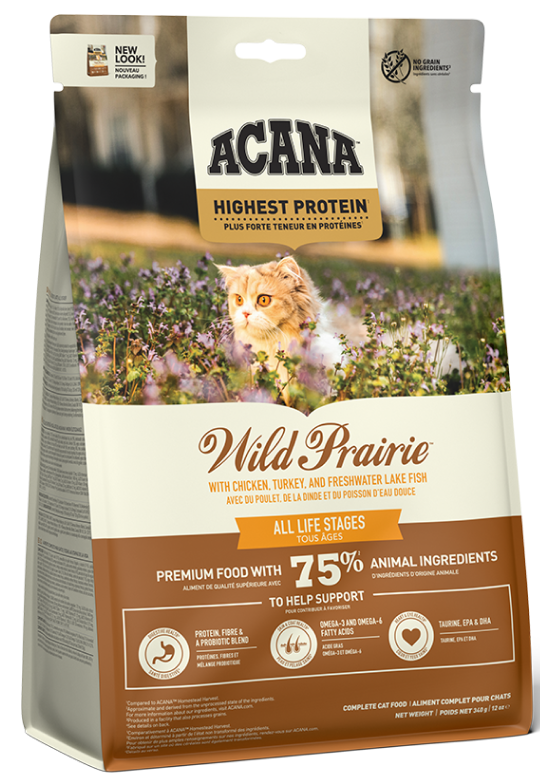 Acana Wild Prairie Cat sausas maistas katėms