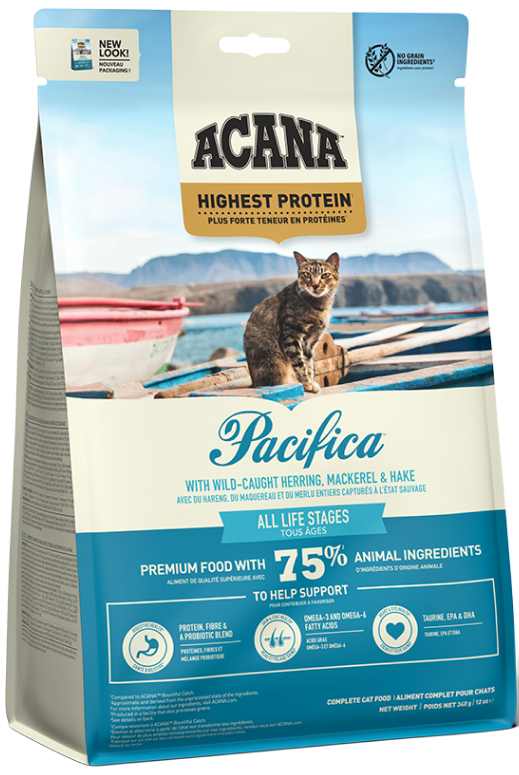 ACANA Pacifica Cat sausas pašaras katėms