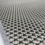 DVIGUBAS KRAIKO KILIMĖLIS šviesiai pilkas 40x55cm