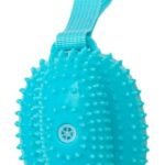 Žaislas šuniui guminis su rankena ir garsu, 9cm