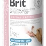 Brit GF Veterinary Diets konservai šunims Hypoallergenic Monoprotein Tuna