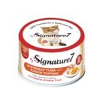 Signature7 Whitemeat Tuna with Pumpkin konservai katėms su tunu ir moliūgais