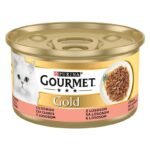 Gourmet Gold Succulent Delights 24x85g su vištiena/jautiena/lašiša/žuvimi