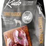 Kudo Turkey&Duck Senior Light sausas maistas vyresniems šunims