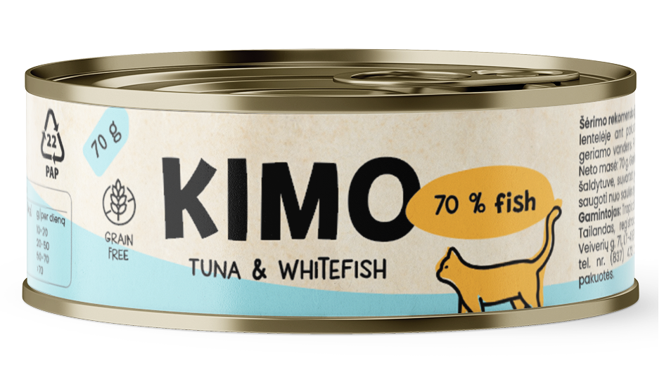 Kimo Tuna&Whitefish konservai katėms su tunu ir balta žuvimi