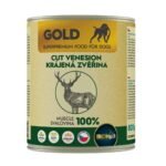 IRONpet Gold Dog Venison cut muscle elnienos raumens konservai šunims