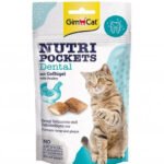 GimCat Nutri Pockets Dental skanėstai katėms 60g