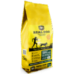 Real Dog Sensitive 15kg pašaras suaugusiems šunims su ėriena ir ryžiais