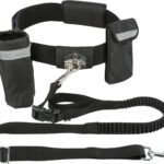 Trixie Juosmens diržas su pavadėliu, diržas 60-120 cm-40 mm, pavadėlis 1,00-1,35 m-25 mm,