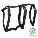 Trixie Panic petnešos su apsauga nuo nuo pabėgimo, M-L 50-75 cm-20 mm, juodos