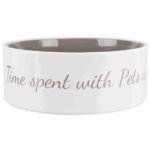Trixie Pet's Home Dubenėlis, keramika, 0.8 l, ø 16 cm, cream-smėlio
