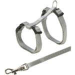 Trixie Junior Kačiukų petnešos su pavadėliu, 19-31 cm-8 mm, 1.20 m