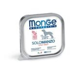 Monge Monoproteico "Solo" - Wet Dog Pate 100% beef 150g