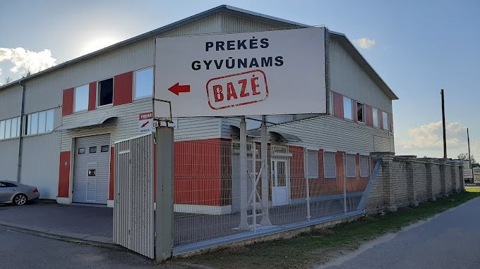 Prekės gyvūnams BAZĖ