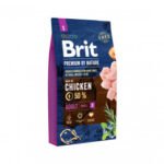 Brit Premium By Nature Adult S sausas pašaras šunims 3 kg (galiojimas iki 2026.07.07)