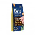Brit Premium By Nature Junior M sausas pašaras šunims 3 kg (galiojimas iki 2026.08.21)