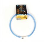 SEEcurity mėlynas šviečiantis antkaklis 70cm