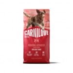 CARNILOVE ACTIVE Dog Dry Venison & Reindeer & Wild Boar sausas pašaras šunims 12 kg